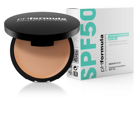 Kompaktinė kreminė pudra MEDIUM SPF50